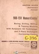 Giddings & Lewis-Giddings & Lewis Bickford 988-15V, 15V Milling Service Manual 1970-15V-988-15V-01